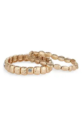 Metal Pyramid Stretch Bracelet | Nordstrom