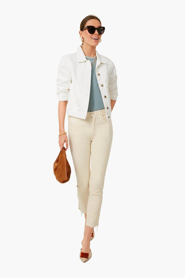 Exclusive White Denim Jacket | Tuckernuck (US)