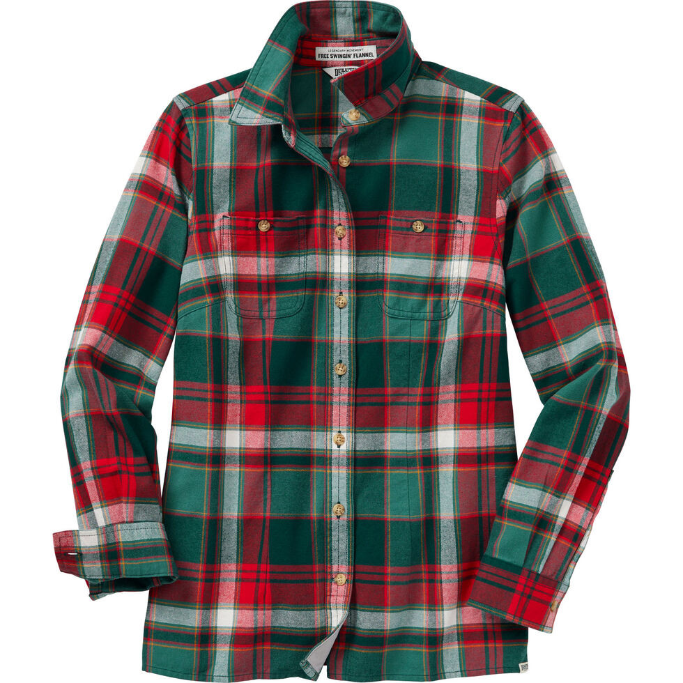 Women's Free Swingin' Flannel Shirt | Duluth Trading Company