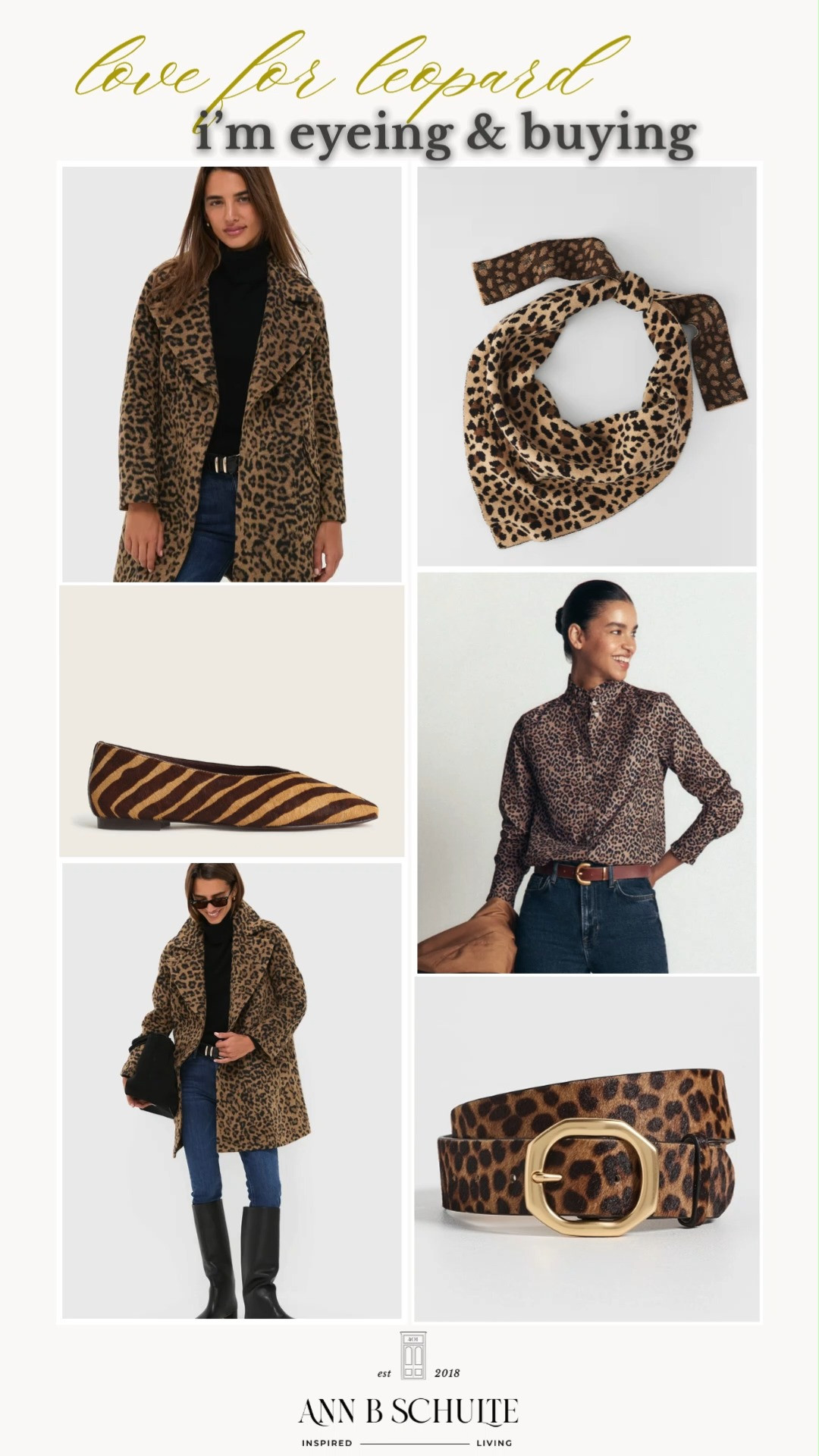 Leopard print is officially making the I’m eyeing & buying list this fall! From the chic leopard coat and statement scarf to the printed flats, blouse, and belt, these pieces add just the right amount of boldness to any outfit. 🐆 The mix of classic silhouettes and playful animal print makes these finds easy to dress up or down while keeping the look polished. Definitely a few fall fashion favorites that are going straight from the wishlist to the cart. 🤎🛍️

#LeopardPrint #LeopardFashion #FallFashion #FallStyle #AnimalPrintStyle #FallFinds #StatementStyle #FallWardrobe #FashionFinds #AutumnStyle 

 #LTKootd