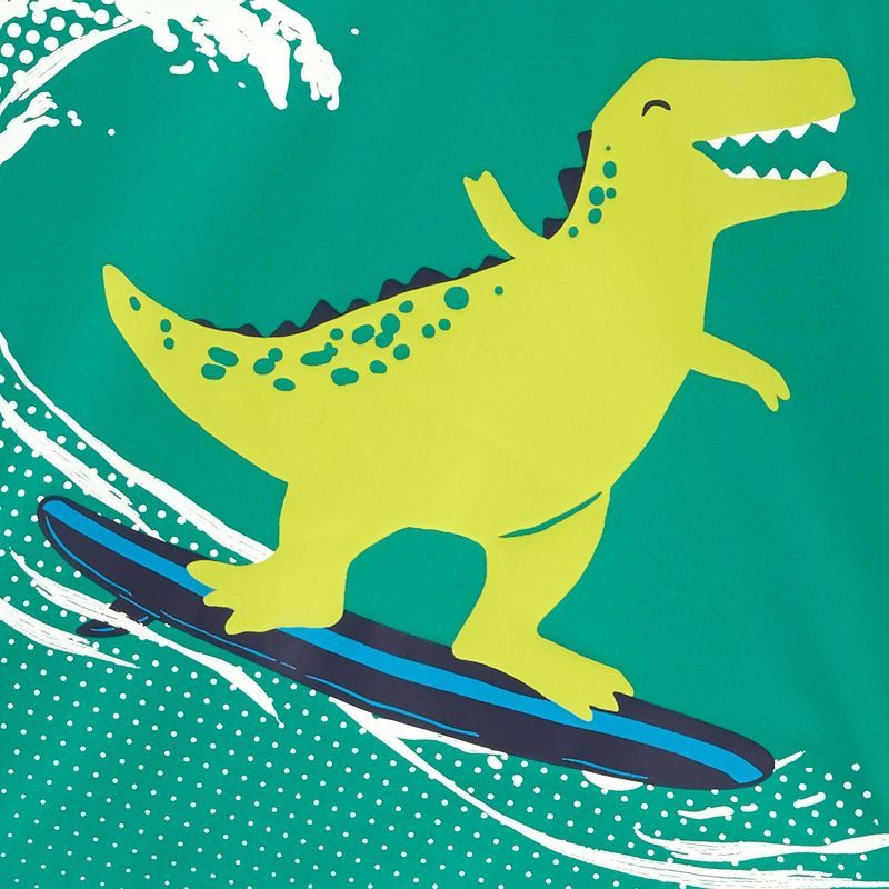 Toddler Boys' Dino Print Rash Guard Set - Just One You® made by carter's Light Teal Green | Target