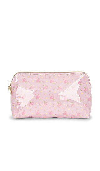 LoveShackFancy Medium Travel Pouch in Pink. | Revolve Clothing (Global)