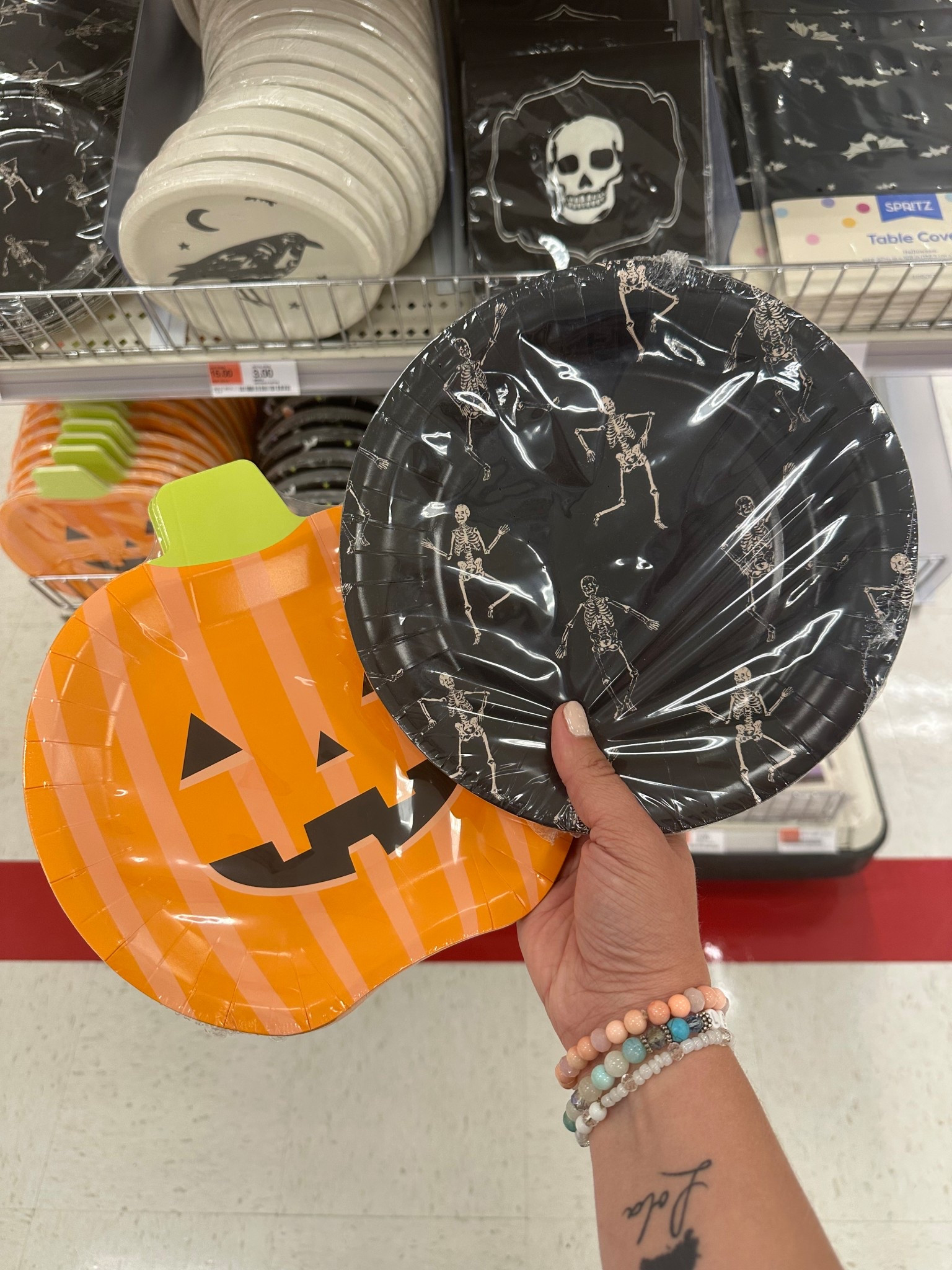 Super festive and cute halloween disposable tableware! If you are having a Halloween party don’t forget to grab your paper plates, napkins and tablecloths!

#LTKSeasonal #LTKParties #LTKHalloween
