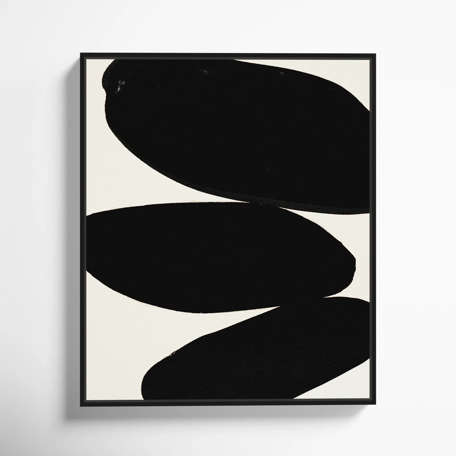 Beige And Black Abstract Modern by Oliver Gal | Joss & Main