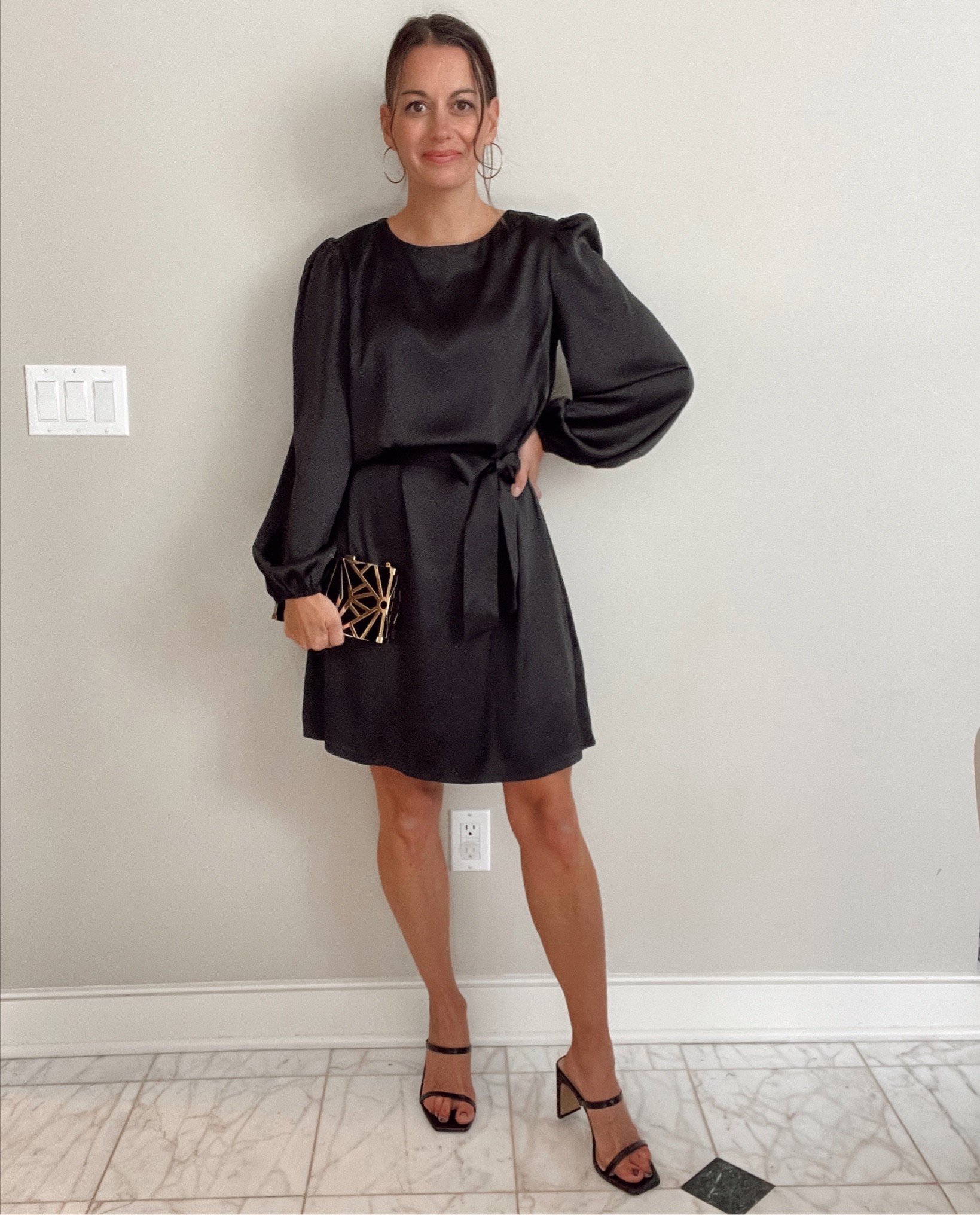 Amazon wedding guest dress - fall wedding - holiday dress - runs true to size I’m wearing a small 

#LTKstyletip #LTKHoliday #LTKwedding