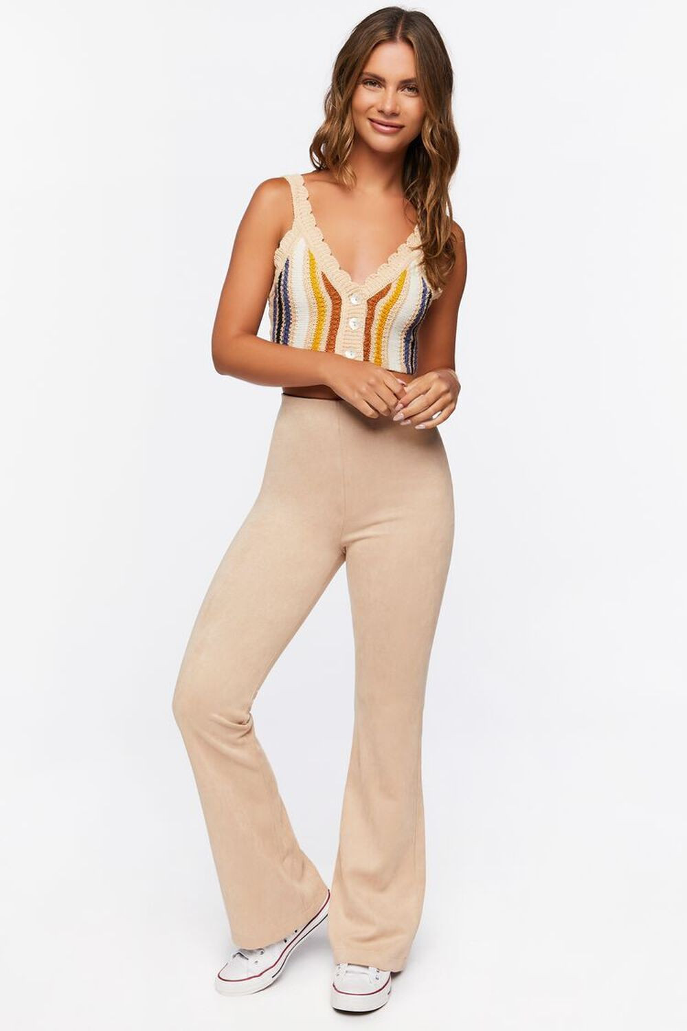 High-Rise Flare Pants | Forever 21 (US)