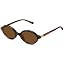 Retro Oval Sunglasses for Women Trendy Small Vintage Round Sun Glasses UV Protection | Amazon (US)
