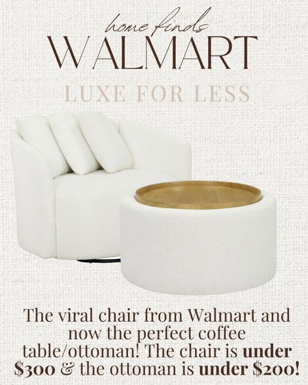 Swipe to see all of these beautiful new home arrivals from Walmart! Tap the link in my bio to shop with LTK 🤍 I love this new line so much ! I already have the chair and ottoman and just got the bookshelf in! #homedecor #ltkhome

#LTKsalealert #LTKfindsunder100 #LTKhome