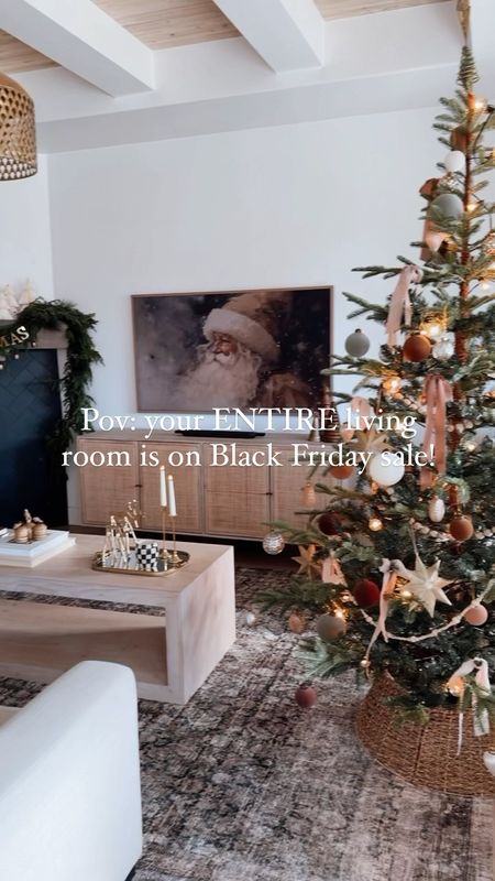 Shop my entire living room on sale today! These are the best deals all year!
Amazon couch
Pottery barn 
Coffee table
Loloi rug
Frame tv

#LTKVideo #LTKCyberWeek #LTKhome