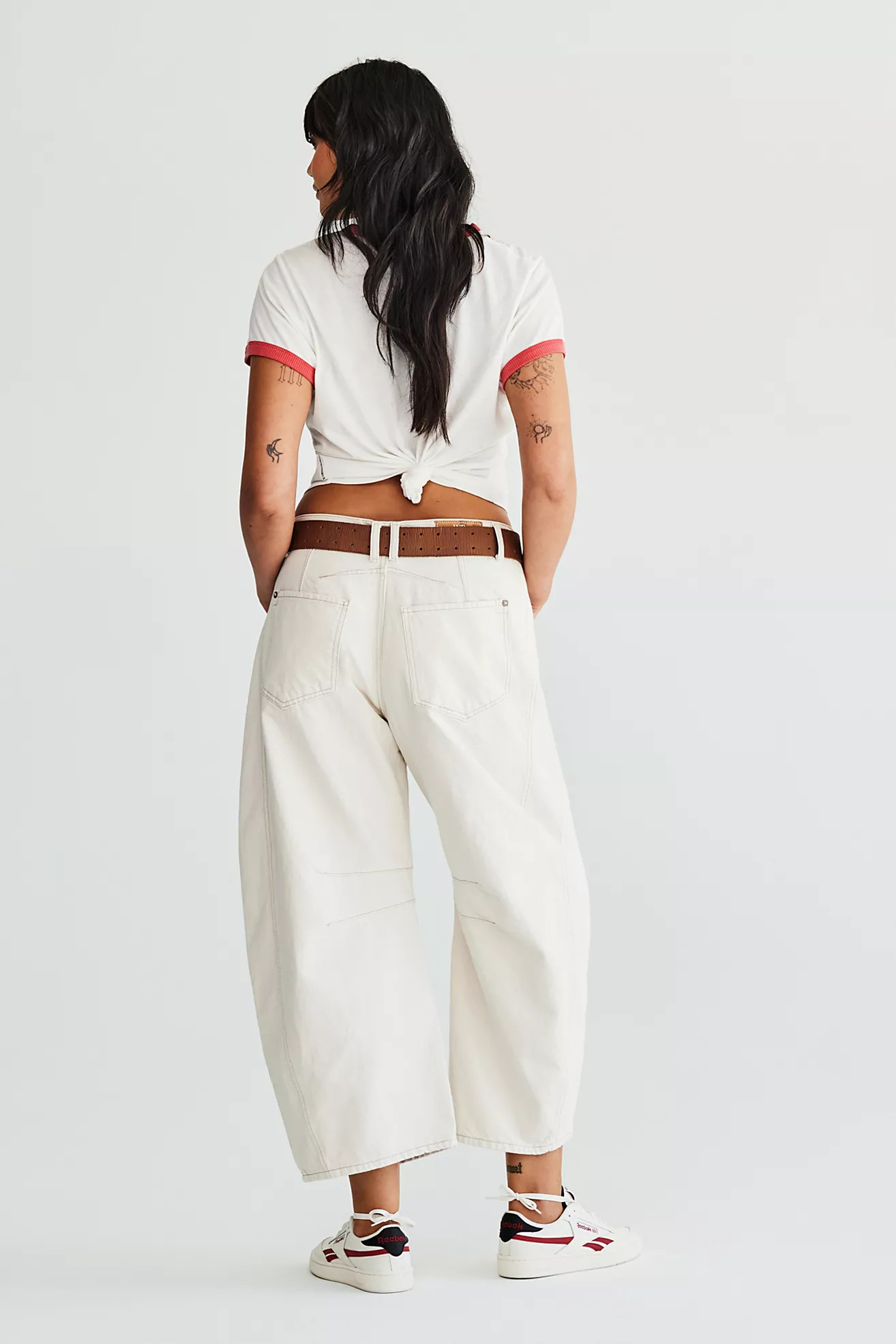 We The Free Good Luck Mid-Rise Barrel Jeans | Free People (Global - UK&FR Excluded)