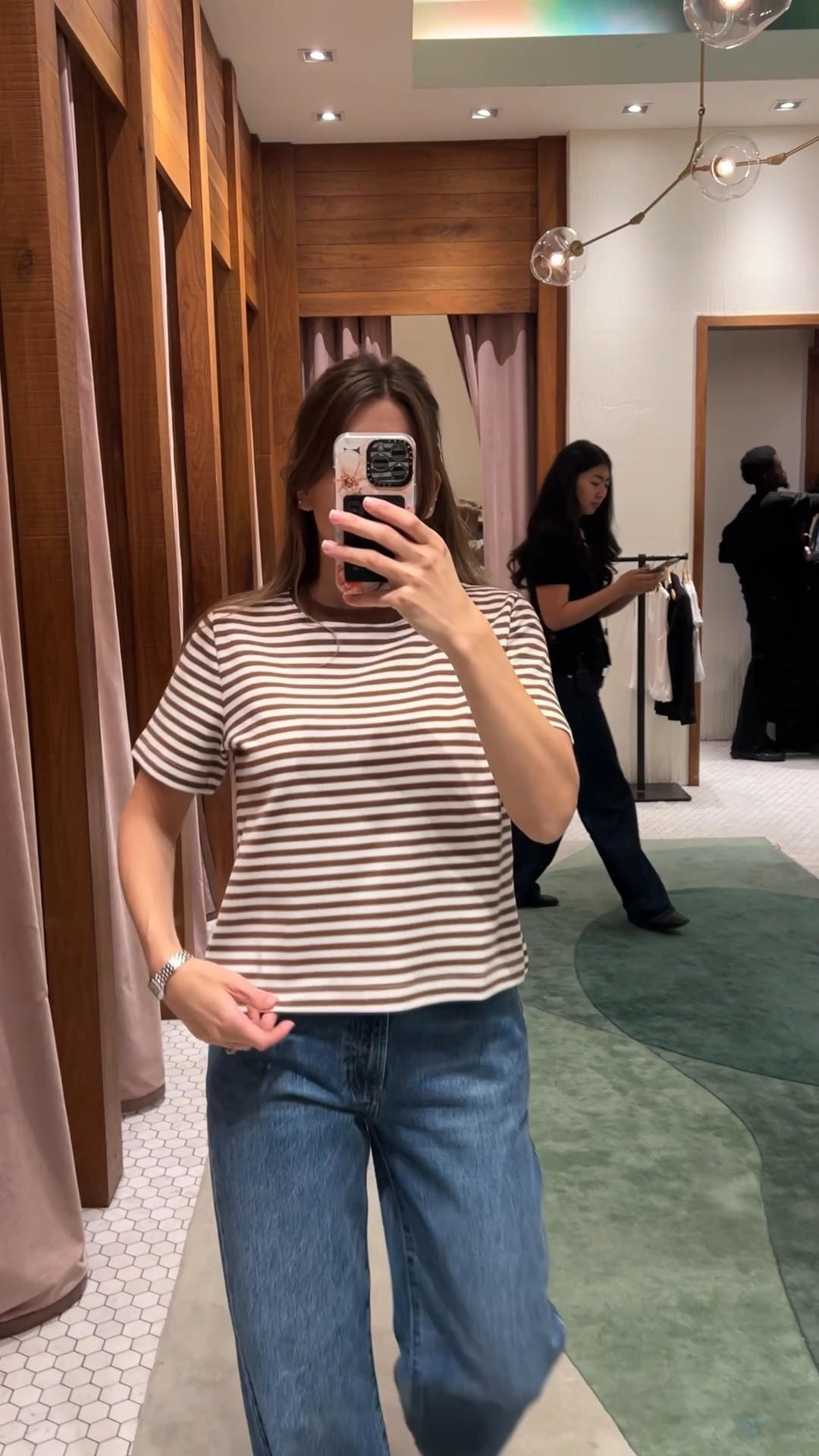 Brown stripes 🤌🏼 wearing a small 

#LTKSeasonal