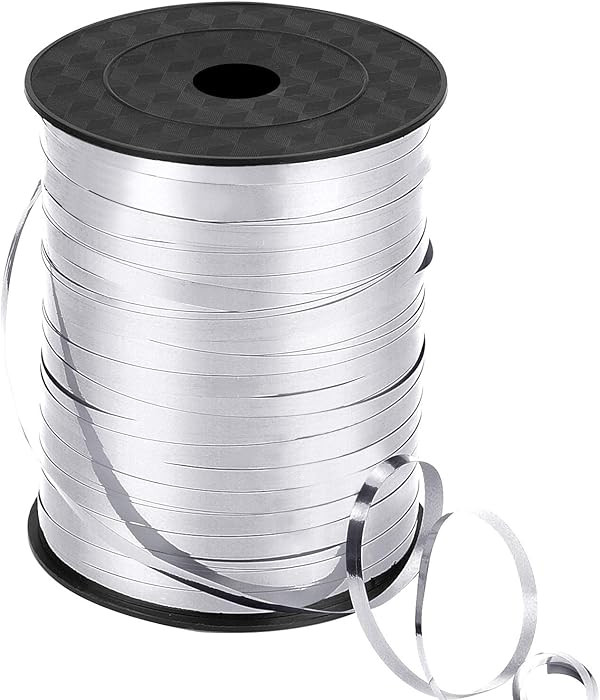 Outus 500 Yard Crimped Curling Ribbon 3/16 Inch Balloon Spool Thin Ribbon for Christmas Balloons ... | Amazon (US)