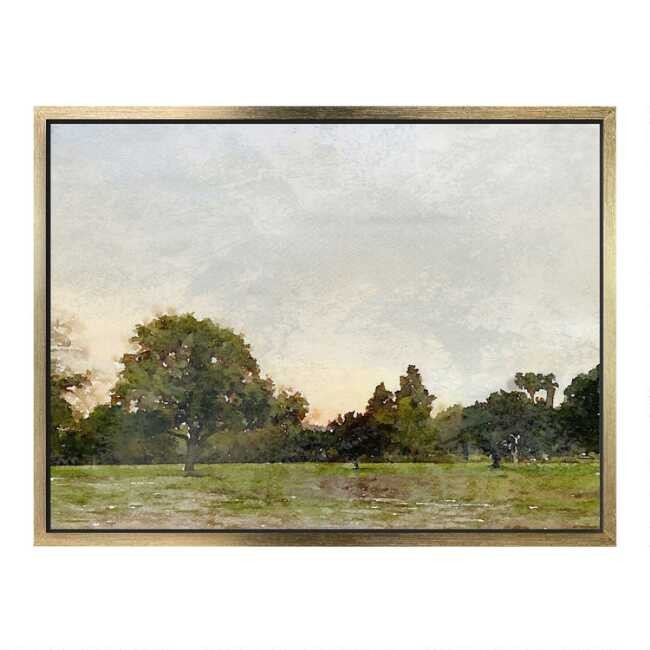 Quiet Place by  Irena Orlov Framed Canvas Wall Art | World Market