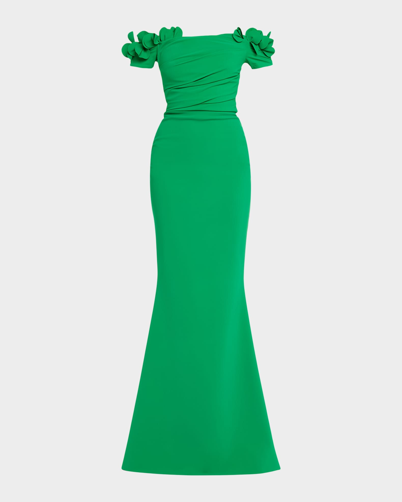 Chiara Boni La Petite Robe Yiana Off-Shoulder Mermaid Gown | Neiman Marcus