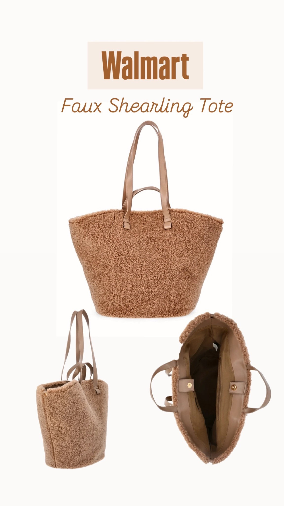This faux shearling tote stopped me in my tracks! Ordering ASAP! 



#LTKFindsUnder50 #LTKItBag #LTKStyleTip
