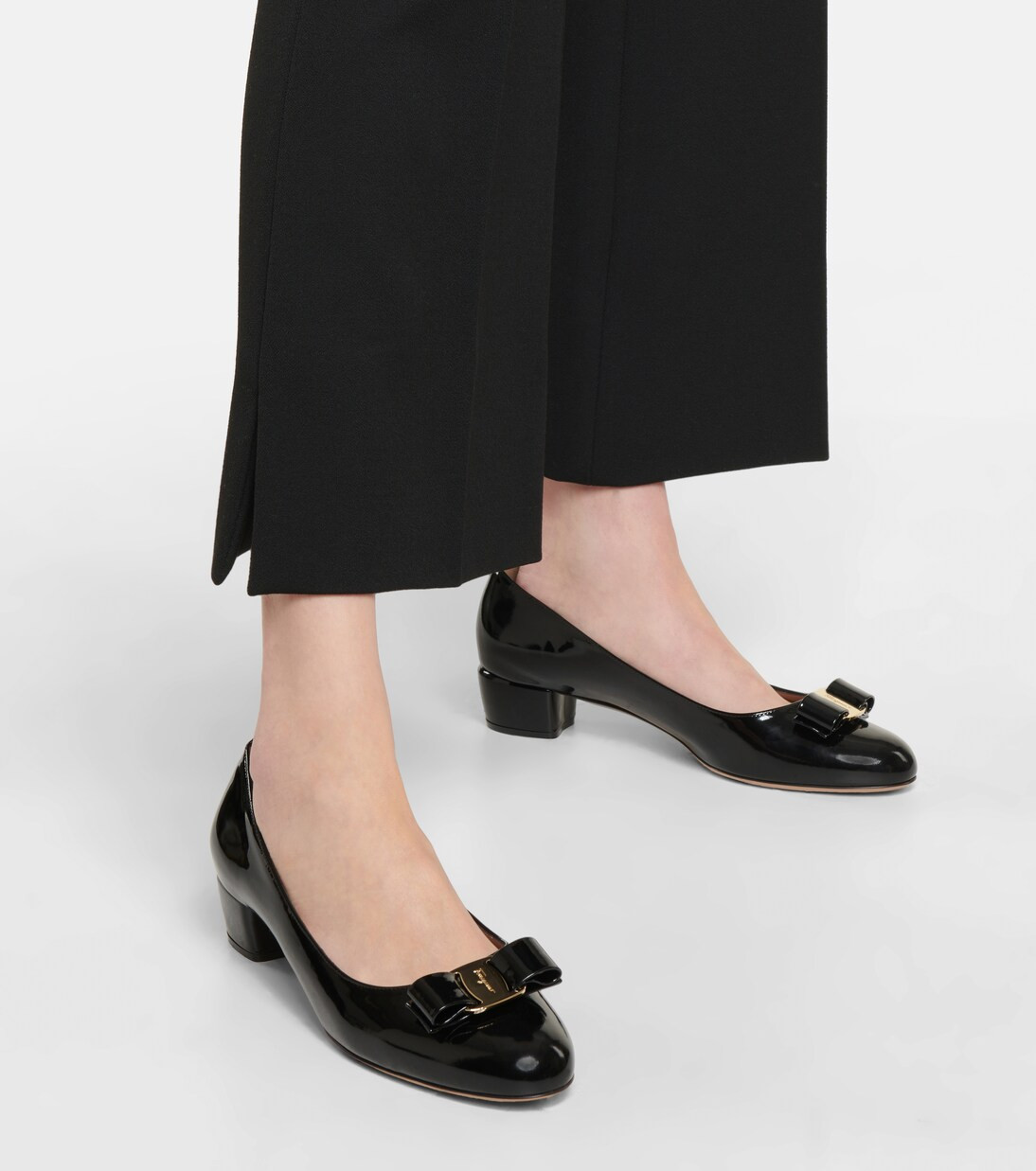 Vara patent leather ballet flats | Mytheresa (US/CA)