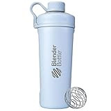 BlenderBottle Radian Insulated Stainless Steel Shaker Bottle, 26- Ounce, Arctic Blue | Amazon (US)