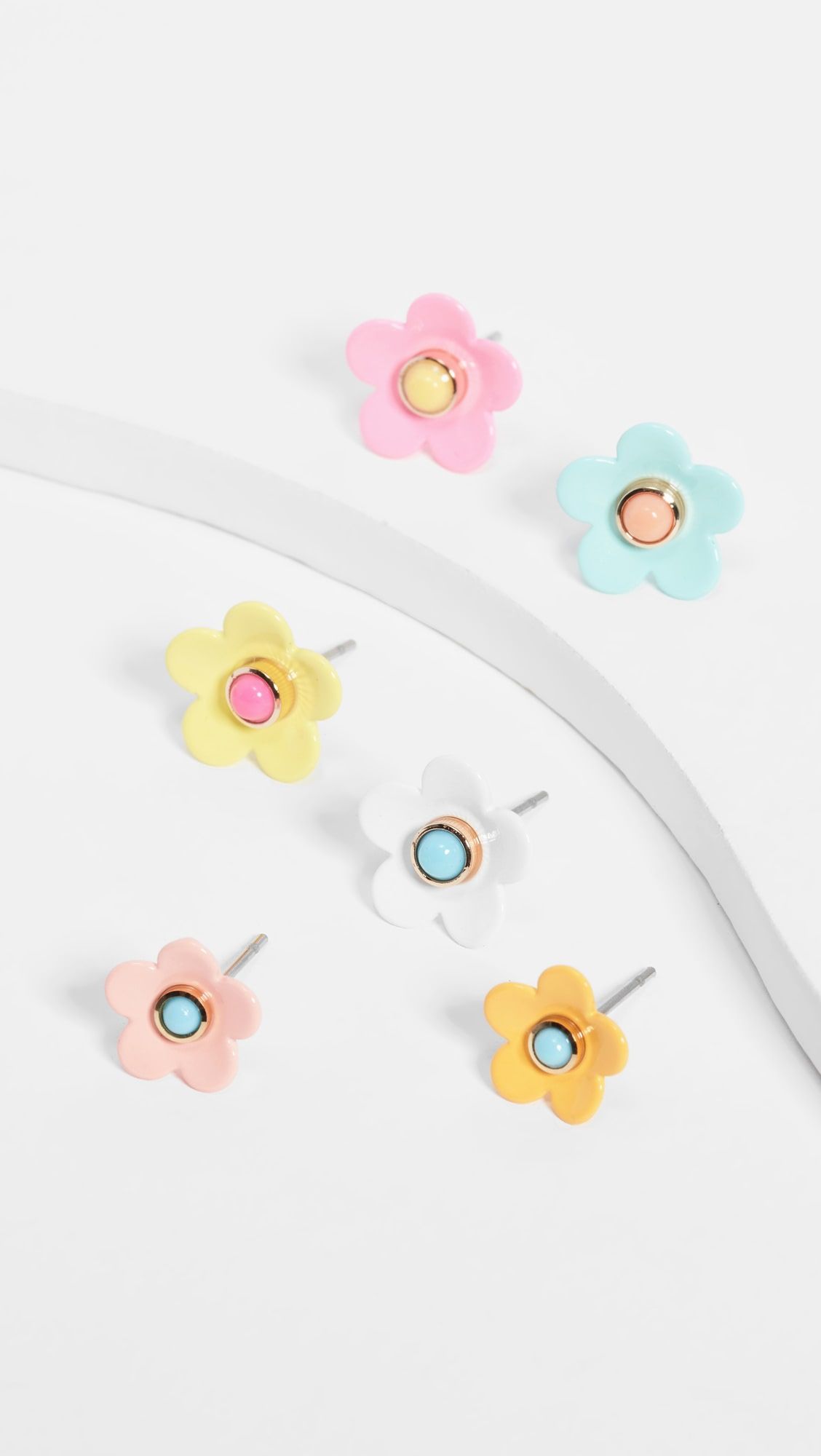 Pastel Flower Power Studs | Shopbop