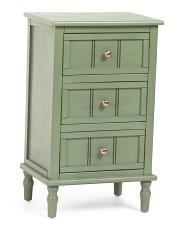 12x16x26 3 Drawer Accent Table | TJ Maxx