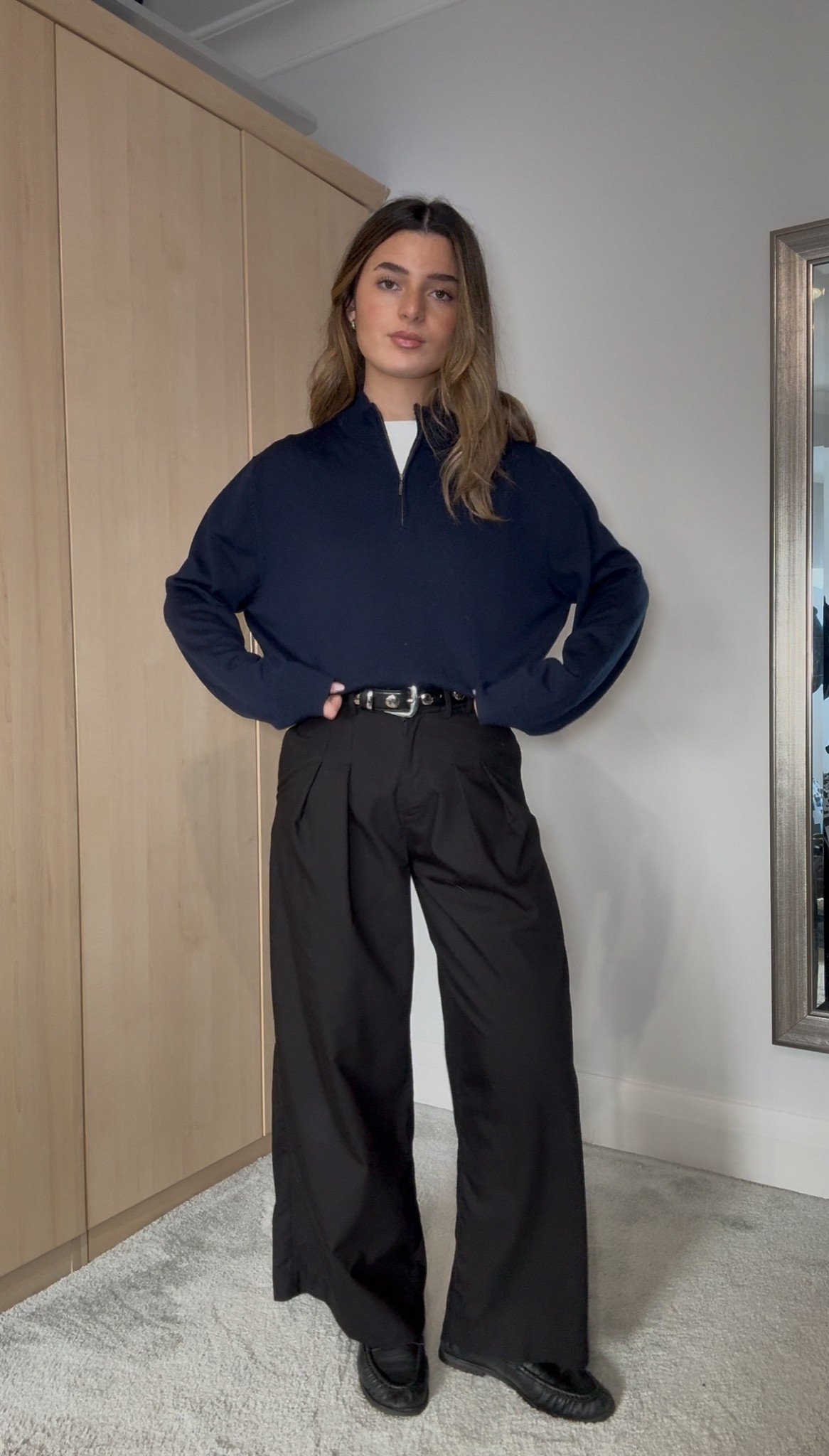 Navy & Black office OOTD

#LTKstyletip #LTKworkwear