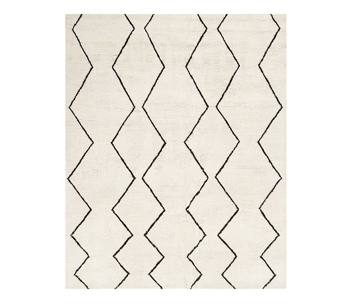 west elm x pbk Baby Souk Nursery Rug | Pottery Barn Kids