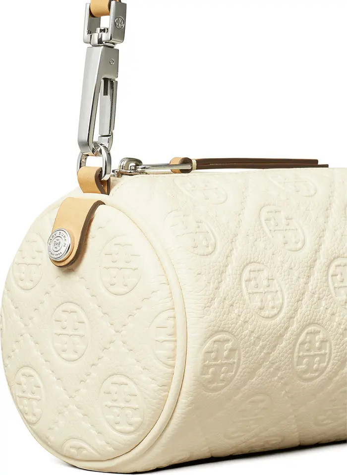 T Monogram Pebble Leather Cylinder Shoulder Bag | Nordstrom