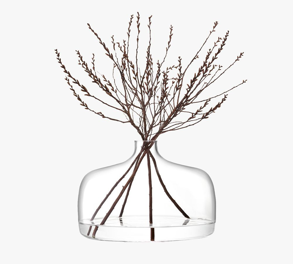 Lucas Clear Vase 14" | Pottery Barn (US)
