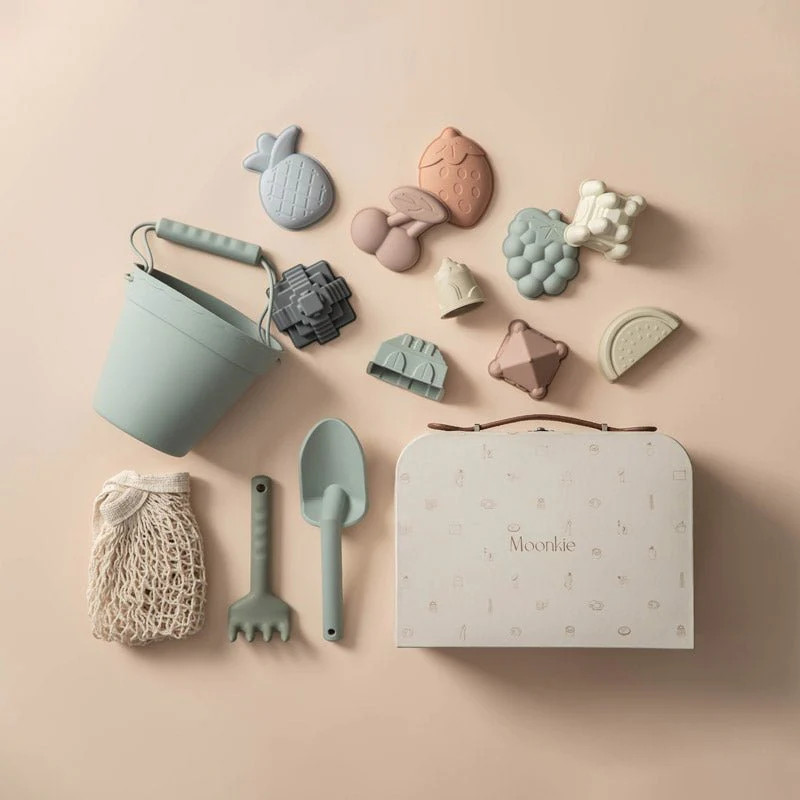 Silicone Beach Toy Set (Ether) | Moonkie