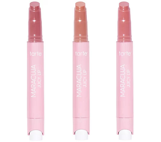 tarte Maracuja Juicy Lips Host's Pick Trio | QVC