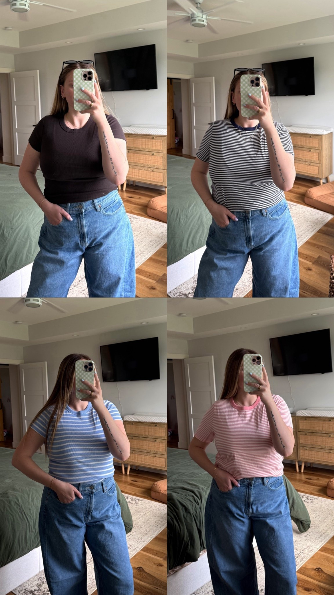 new @gapstyle staple tees! 🥵

#LTKMidsize #LTKootd