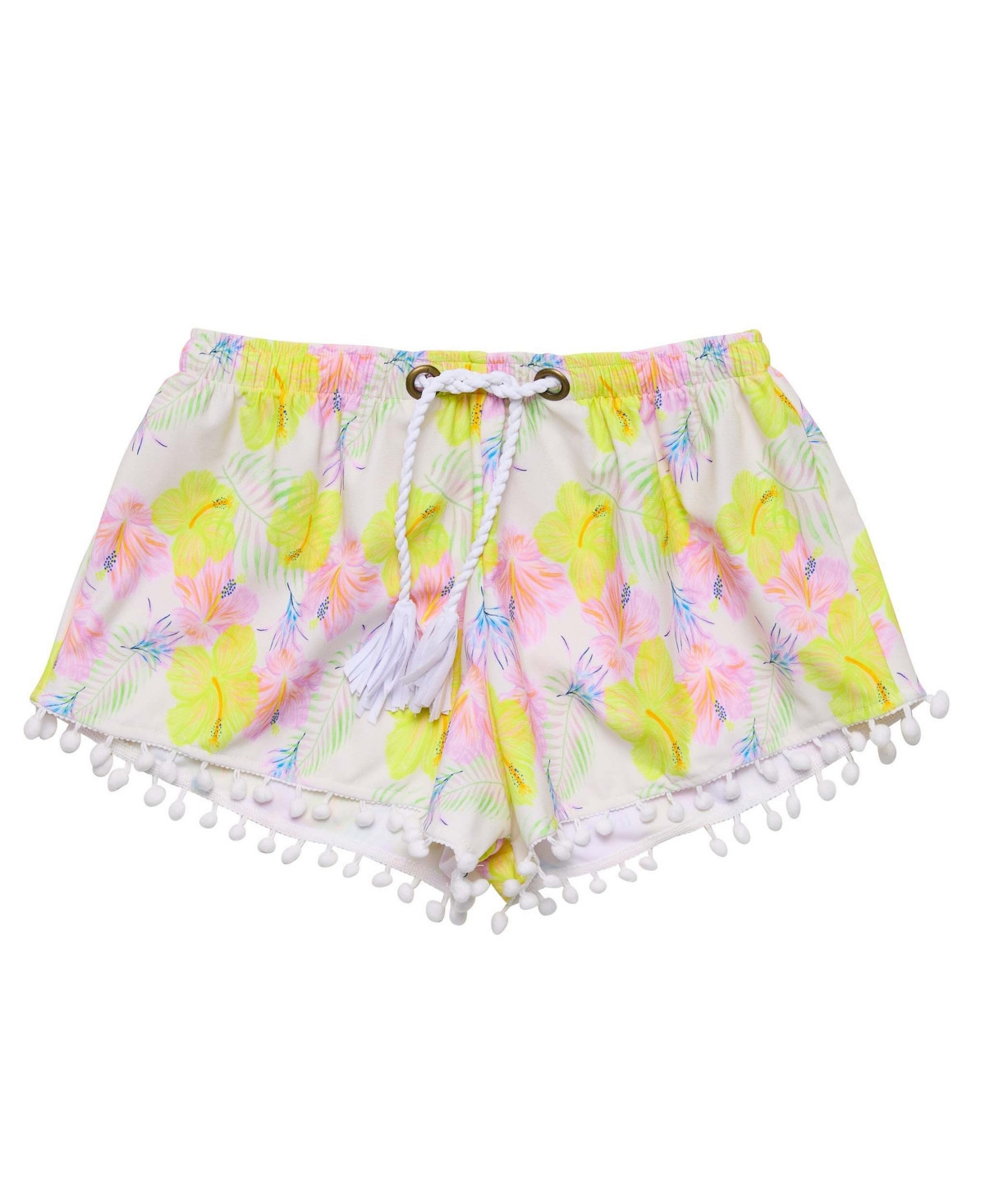 Snapper Rock Big Girls Aloha Vacay Recycled Swim Shorts - Multi | Macy's