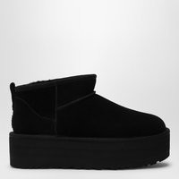 Ugg Classic Ultra Mini Black Boot With Platform | Balardi (US & Canada)