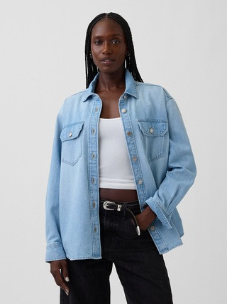 Denim Western Shirt Jacket | Gap (US)