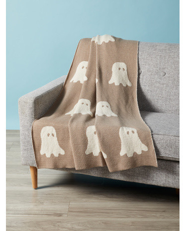 50x60 Knit Ghost Throw | HomeGoods