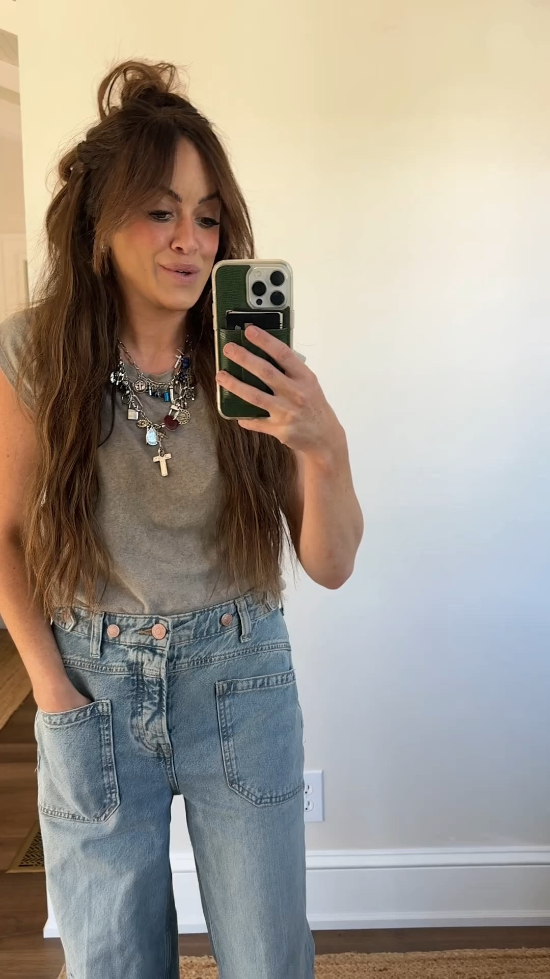 Cozy summer fit & a charm necklace 🫶🏼

#LTKBacktoSchool