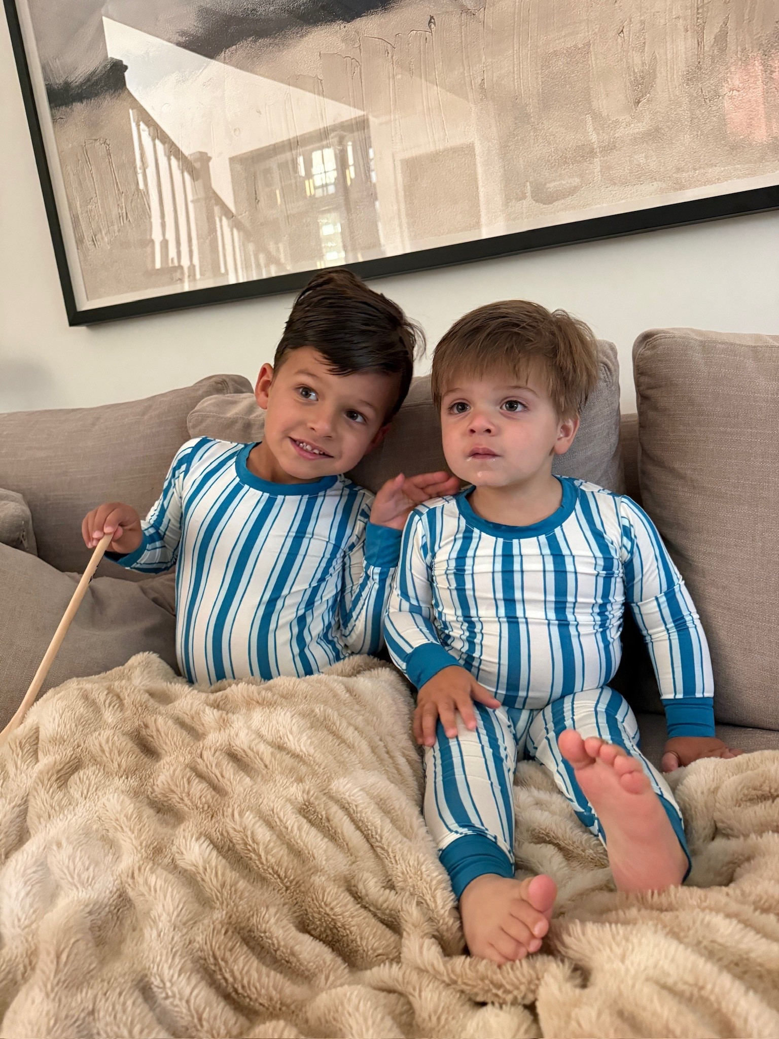 The boys in their jammers!!

Pjs, pj kids, kids pjs, kids pj, jammies, pj finds, striped pjs, boy
Mom, Grace white

#LTKBaby #LTKKids #LTKHome