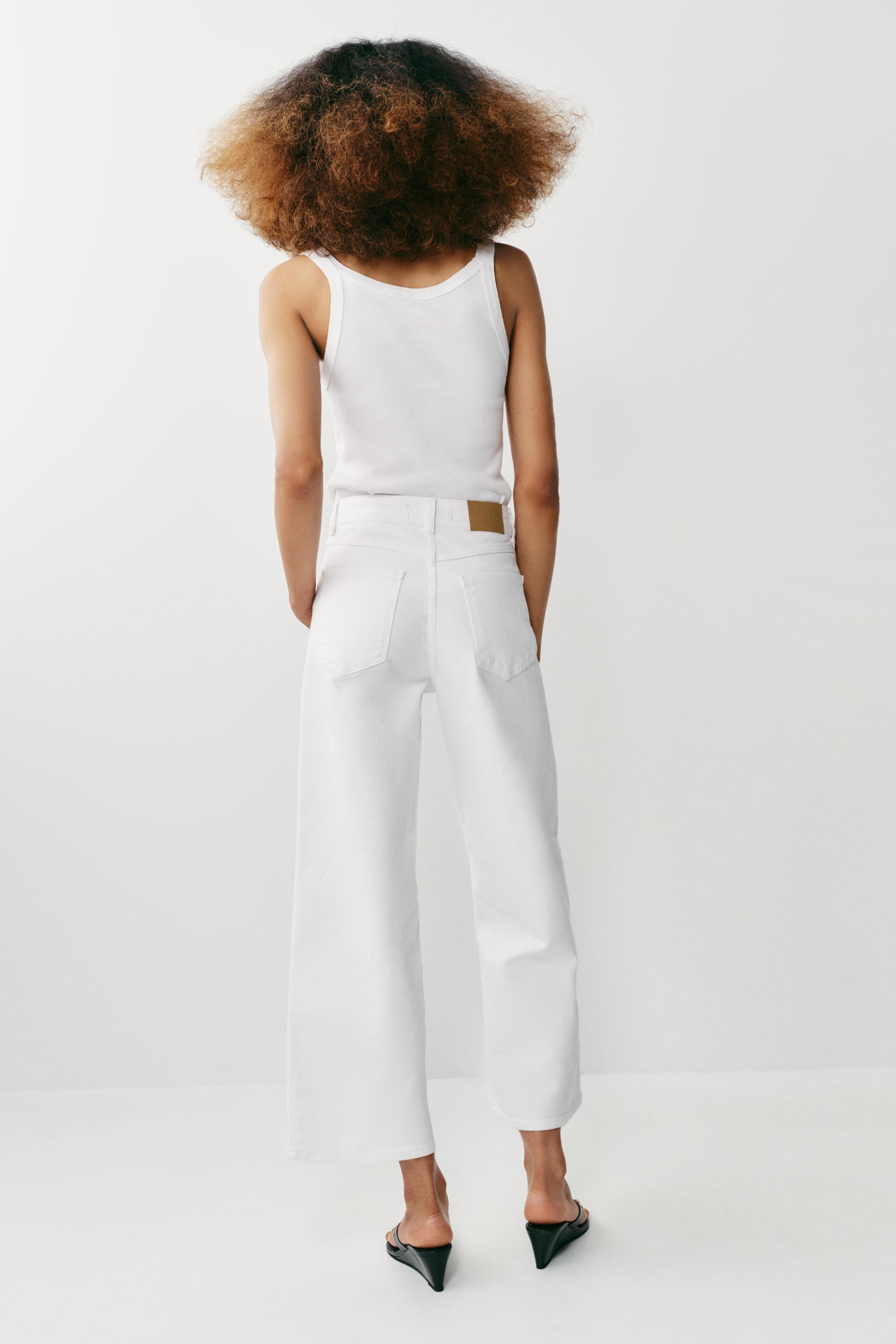 Z1975 HIGH-WAIST COMFORT CULOTTE JEANS | Zara Canada