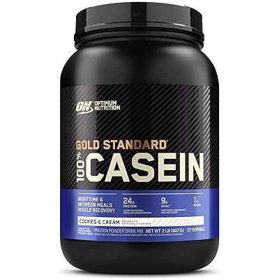 Optimum Nutrition Gold Standard 100% Micellar Casein Protein Powder, Slow Di… | Amazon (US)