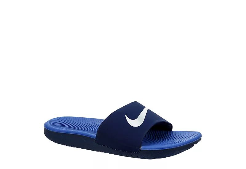 NAVY NIKE Boys Kawa Slide Sandal | Rack Room Shoes