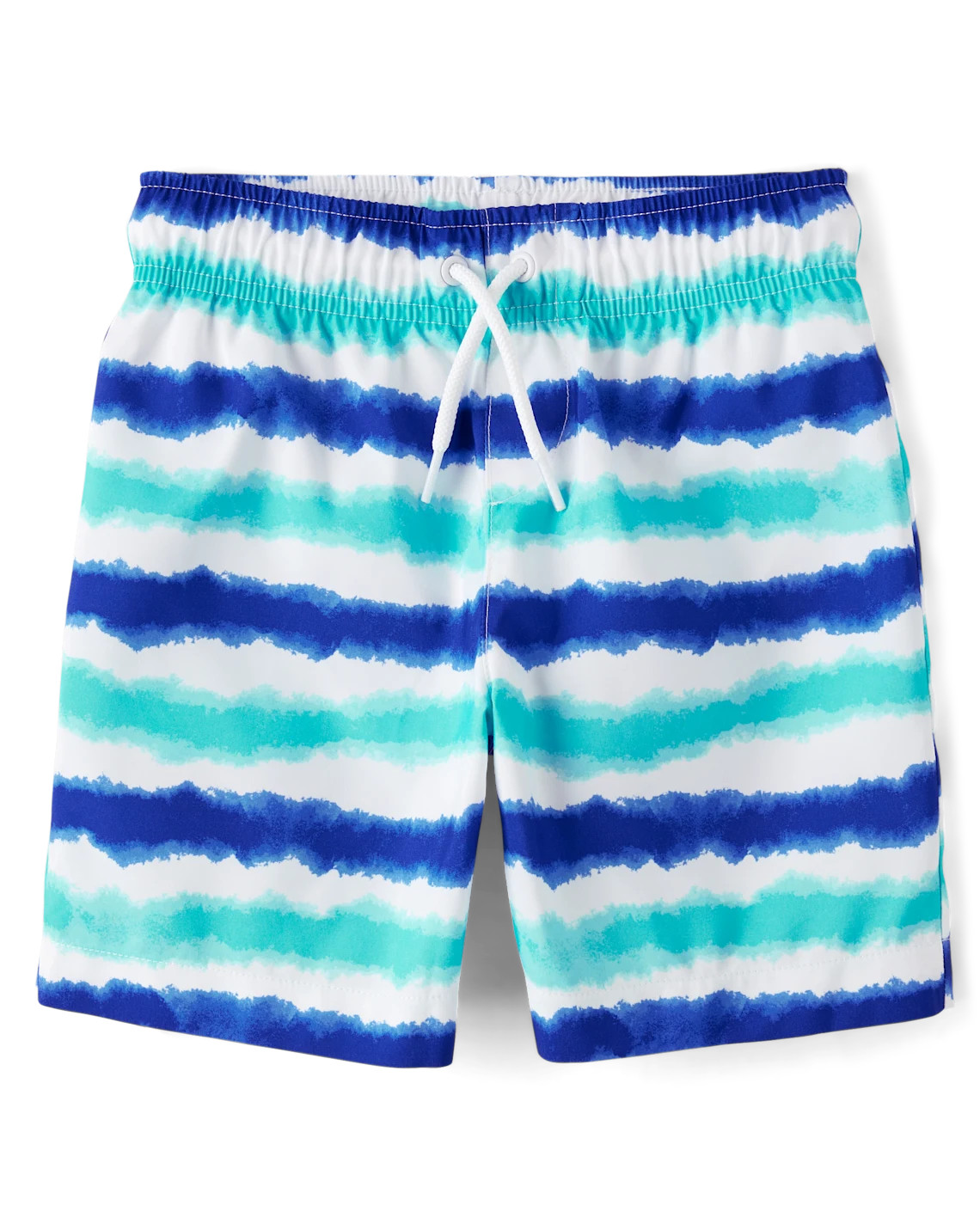 Boys Print Swim Trunks - blue | The Children's Place