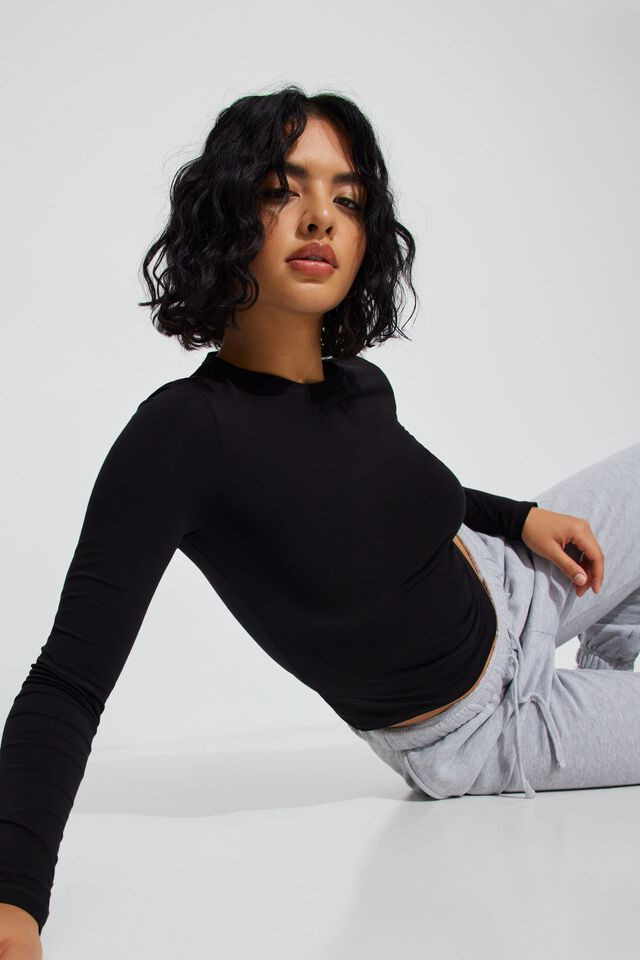 Estelle Longline Long Sleeve Top | Garage Clothing