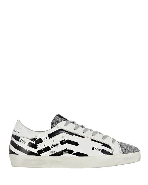 Golden Goose Superstar Graffiti Low-Top Sneakers | Shop Premium Outlets