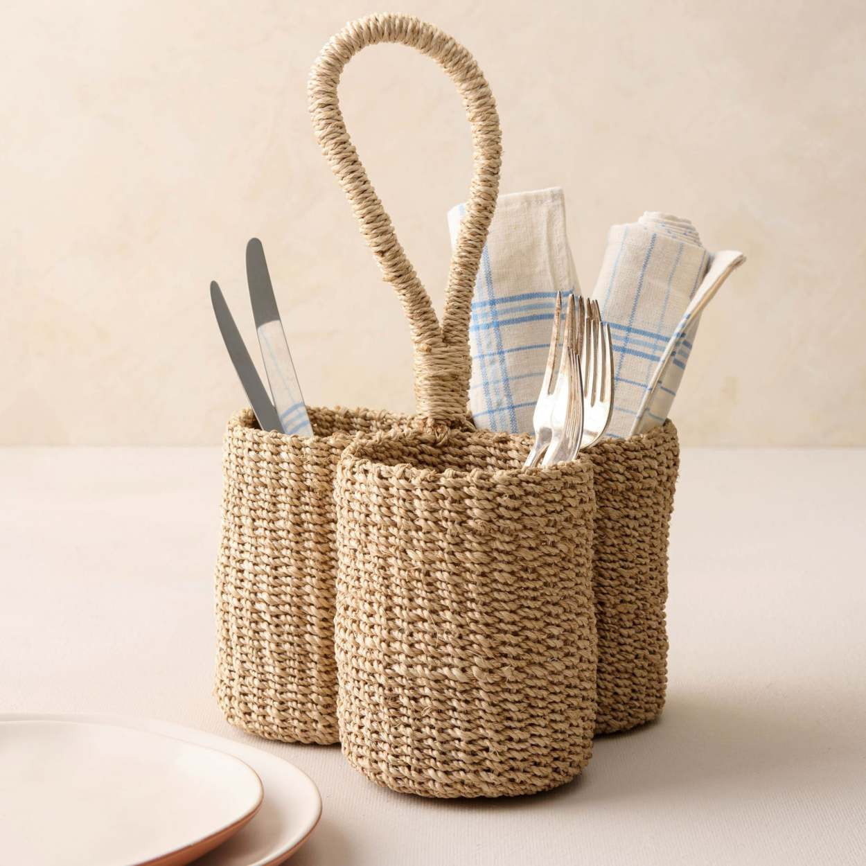 Natural Utensil Caddy | Magnolia