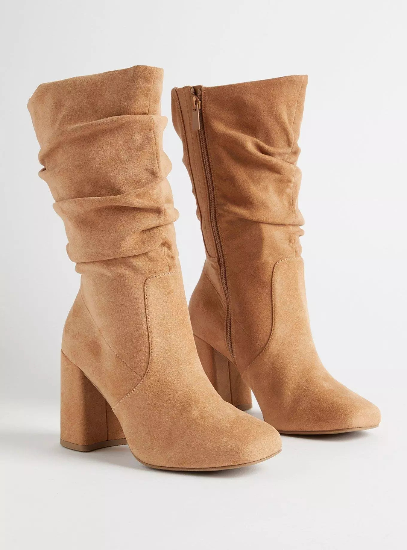 Slouchy Mid Calf Boot (WW) | Torrid (US & Canada)