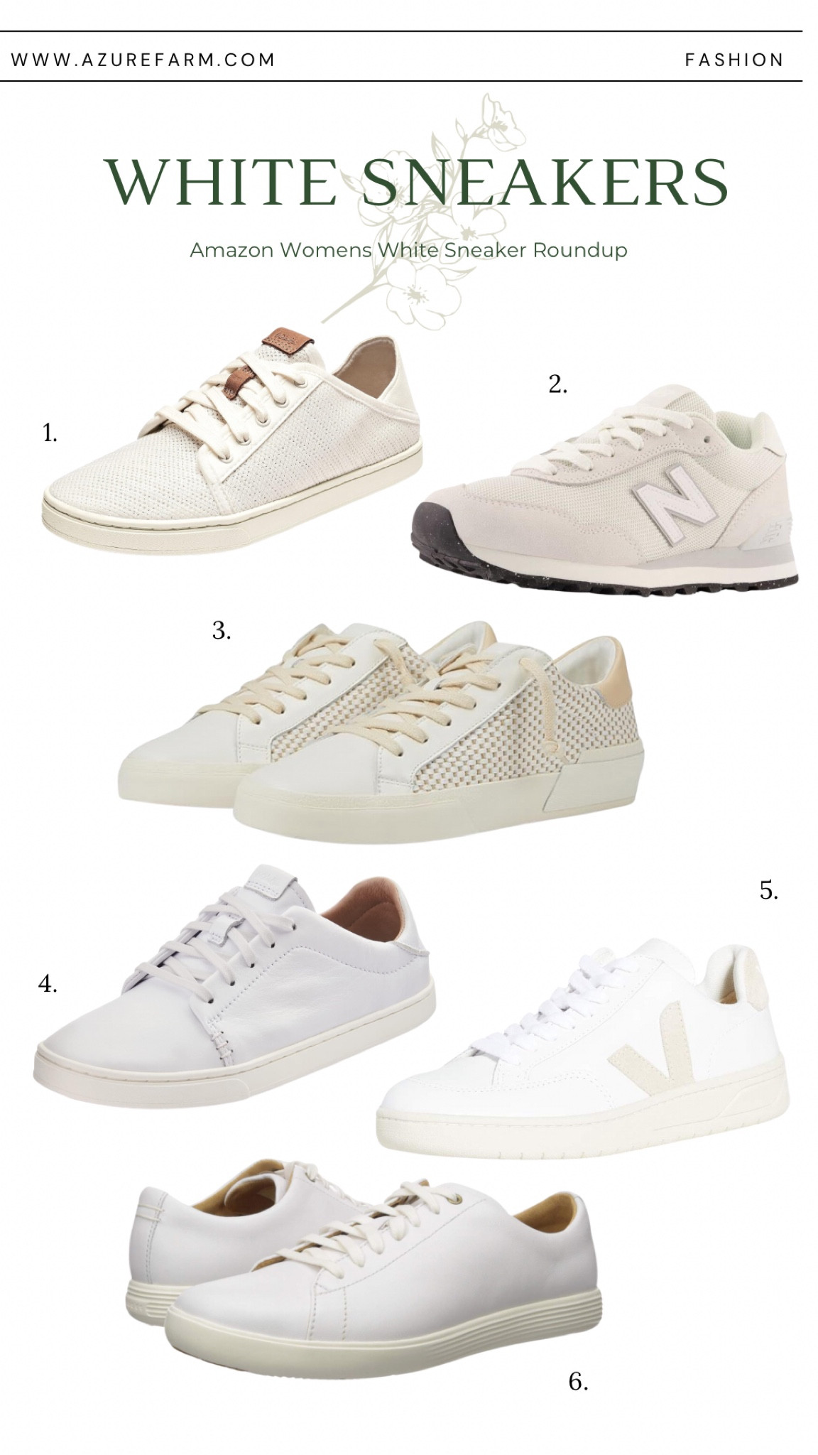 Women’s White Sneakers from Amazon! 



#LTKShoeCrush #LTKStyleTip #LTKSeasonal