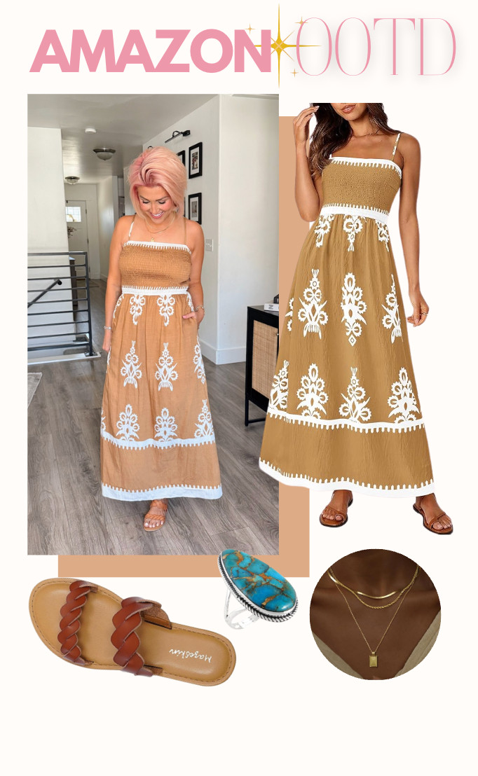 So pretty!! Dress: Medium Shoes: TTS 

 #LTKSaleAlert #LTKFindsUnder50 #LTKStyleTip