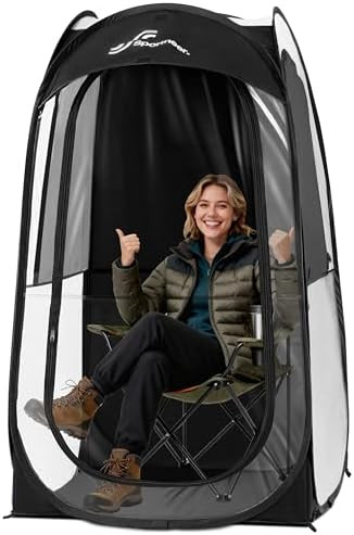 Sportneer Sports Tent: 1 Person Instant Shelter with Ultra Visibility for Cold Day - Lightweight ... | Amazon (US)