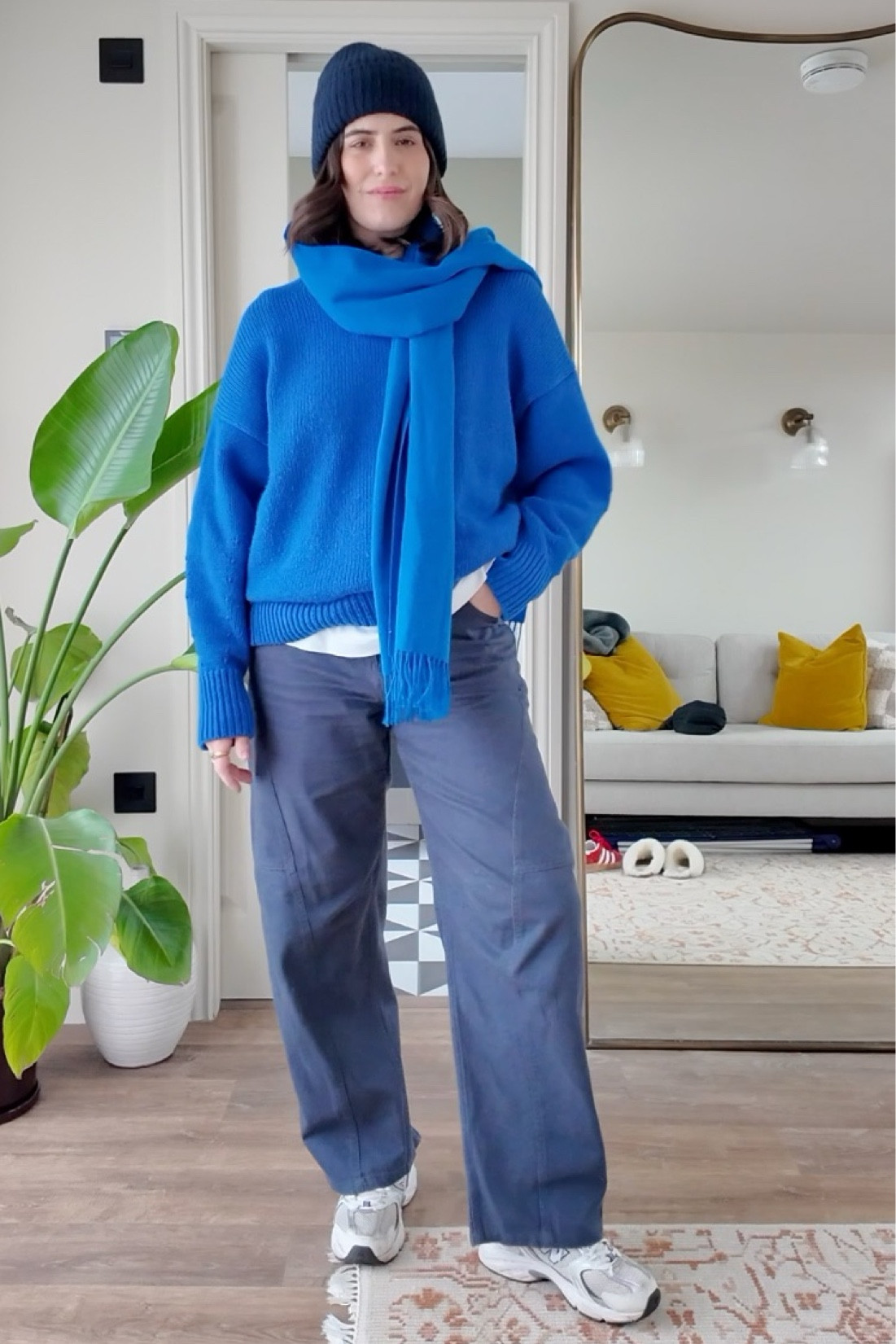 Colour drenching because coat season is getting boring
Blue, shades of blue, bright winter outfits, cos blue jumper , layering #LTKgrwm 

#LTKeurope #LTKuk