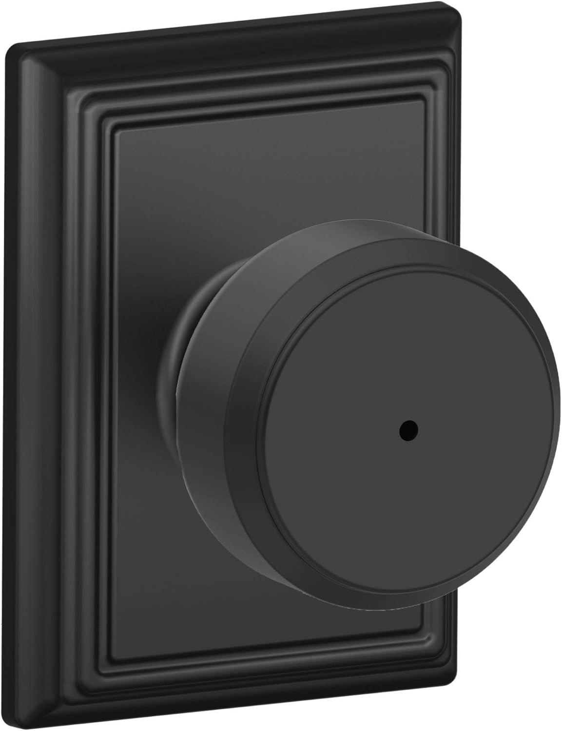 SCHLAGE F40BWE622ADD Bowery Door Knob, Matte Black | Amazon (US)