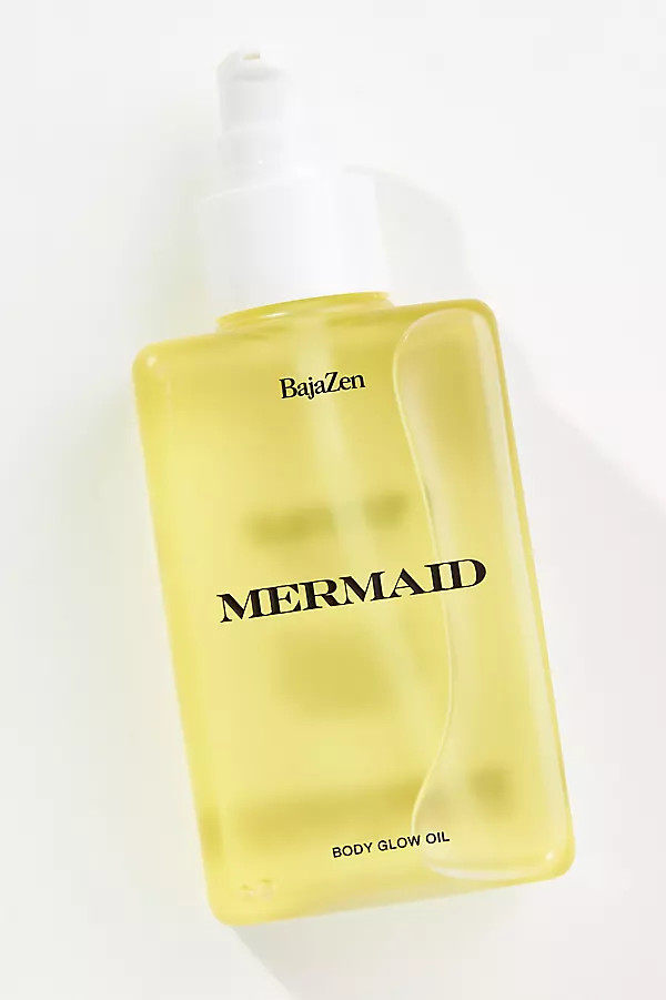 Baja Zen Mermaid Body Glow Oil By Baja Zen in White | Anthropologie (US)